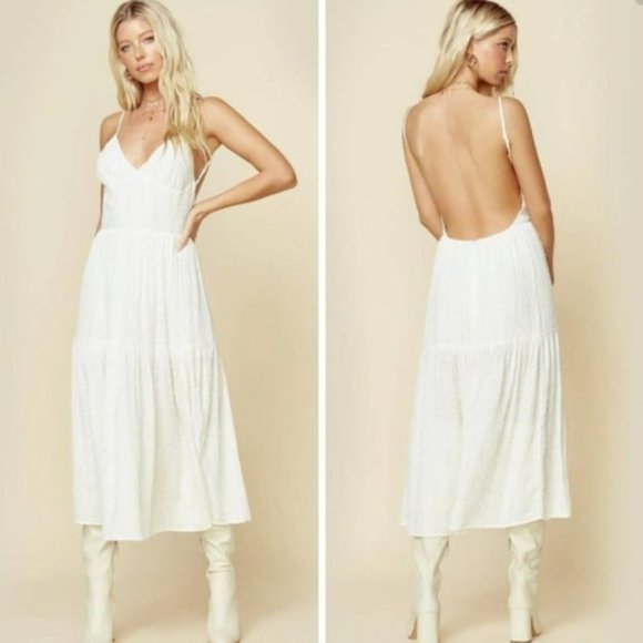 Blue Life Dresses & Skirts - REVOLVE Blue Life Dylan Cloud Gold Stripe Dress NWT